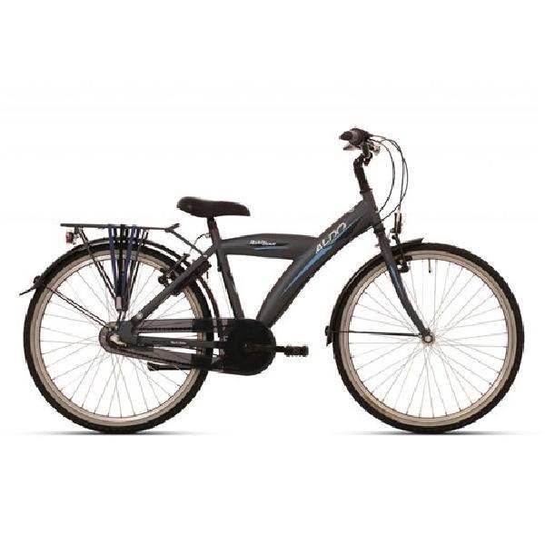 aldo 24 inch roadstar fiets 3v mat antra blue stripe