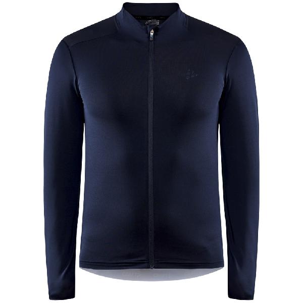 Fietsshirt - Craft Adv Essence Jersey lange mouw - L - Heren - Blauw