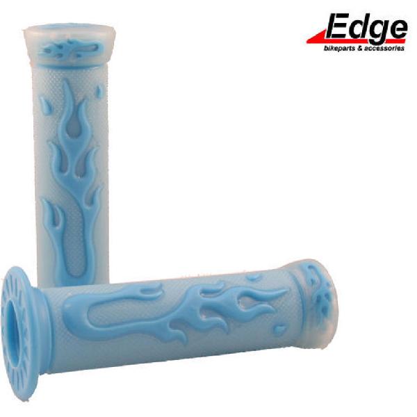Edge Handvatset Flame blauw transparant