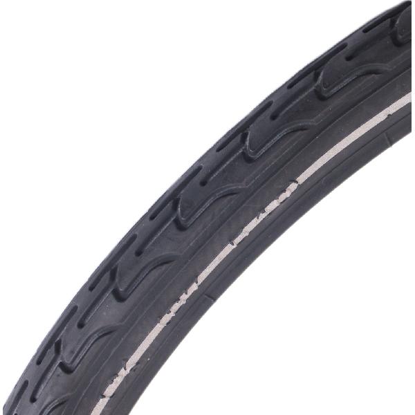Deli Tire Tire Buitenband Tire S-604 24 x 1 3/8 / 37-540 zwart met reflectie