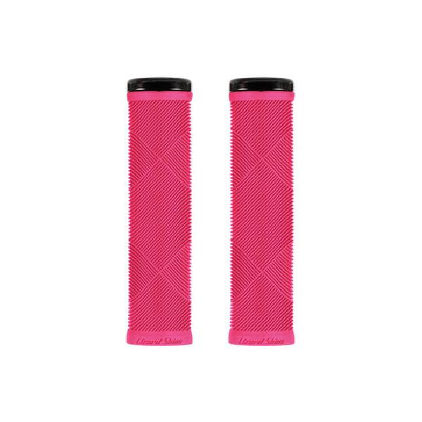 Lizard Skins - Strata Single Lock-On Handvaten Neon pink