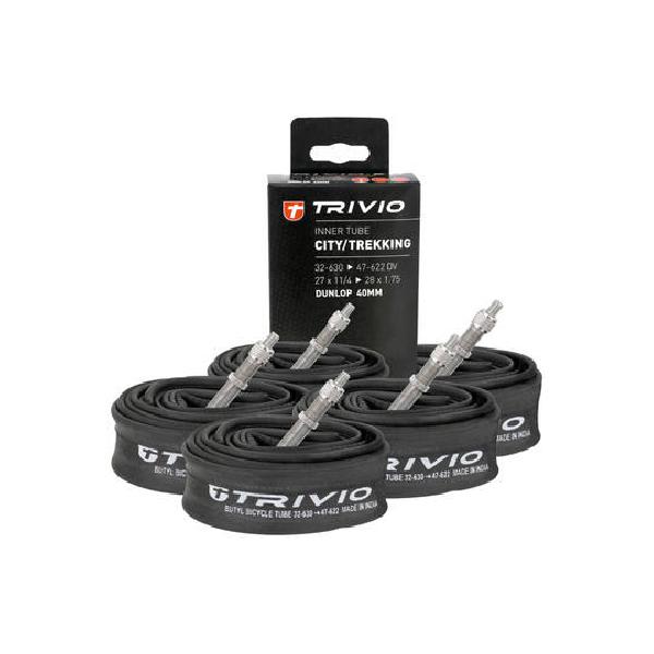 Trivio - City Binnenband 32-630 -> 47-622 DV 40MM Dunlop 5 stuks voordeelpakket