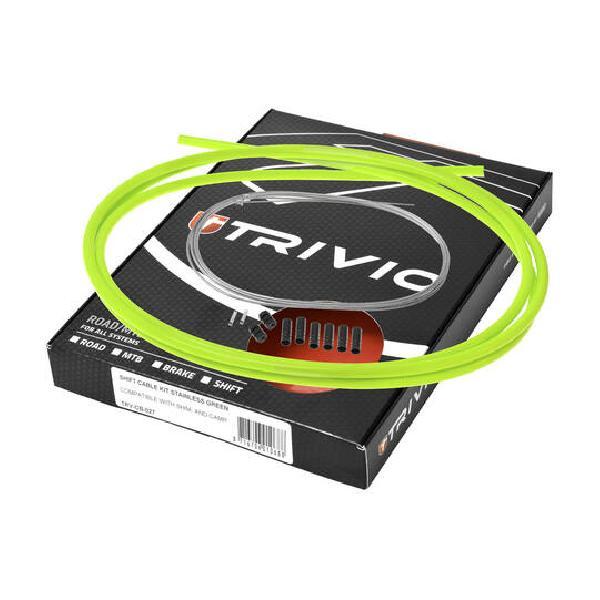 Trivio - Derailleur Kabelset RVS Compleet Groen