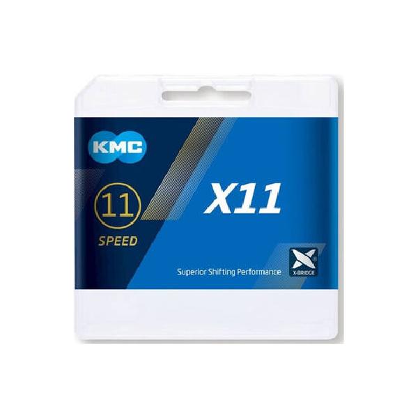 KMC - Ketting X11 Aurora blue 118L