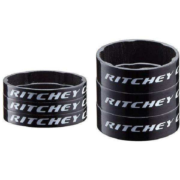 Ritchey - WCS Spacer Set Carbon UD Glossy 3X5MM + 3X10MM