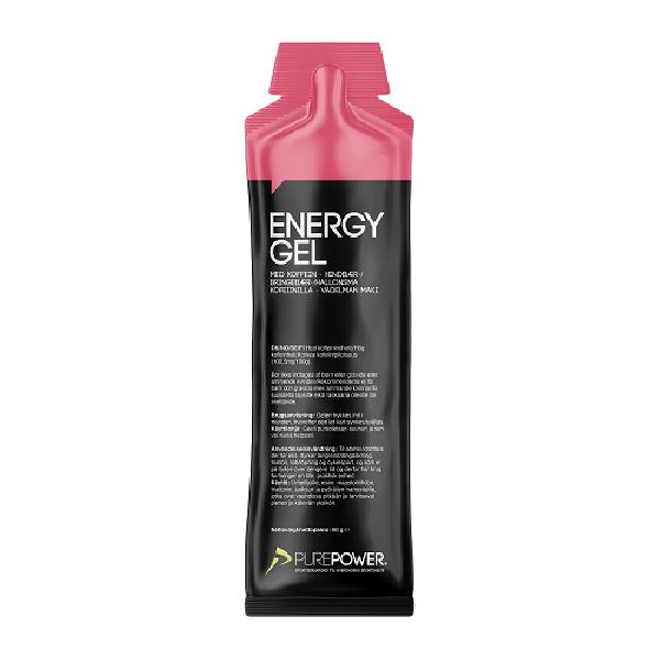 Pure Power Energy Gel Cafeine Raspberry 60gr