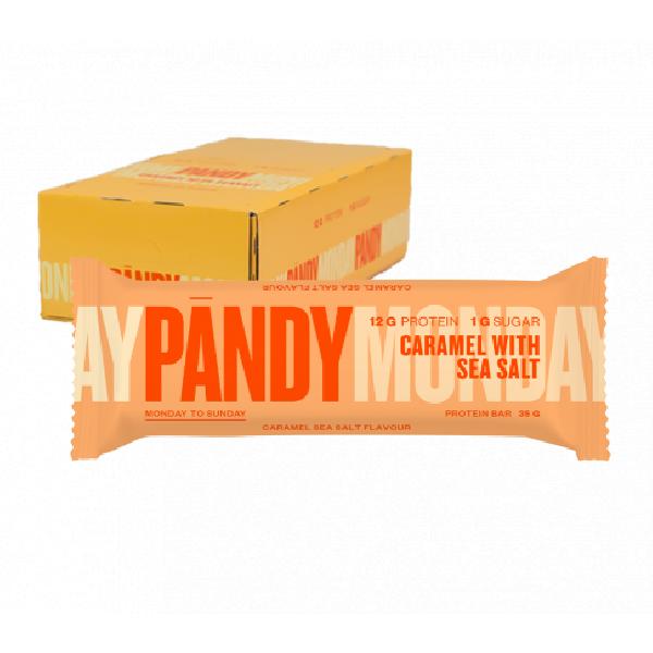 Pandy Protein Bar Caramel with Sea salt 18x35 g