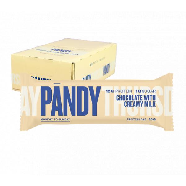 Pandy Protein Bar Chocolate with Creamy Milk 18x35 g