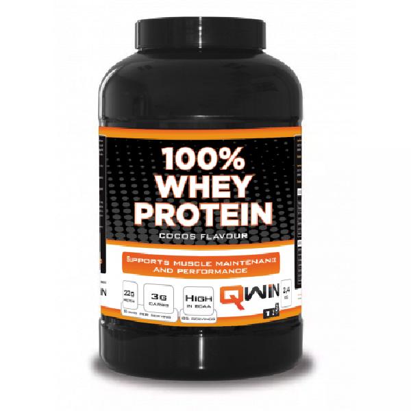 Qwin 100% Whey Protein Coconut 2400 g