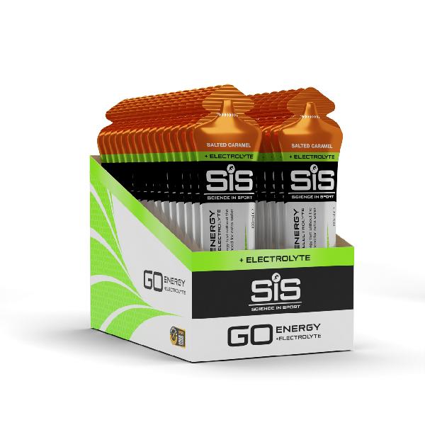 Sis Go Energy + Electrolyte Caramel Gel 60ml doos a 30 stuks