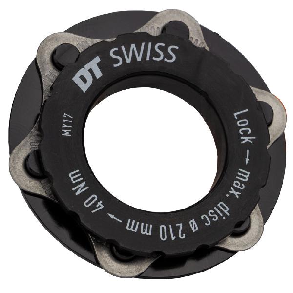 DT Swiss Center Lock Adapter ATB 210 mm 15 mm Zwart