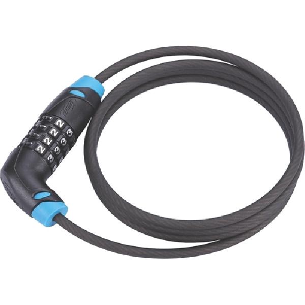 BBB BBL-35 Fietsslot CodeSafe coil cable Zwart 6mmx150cm