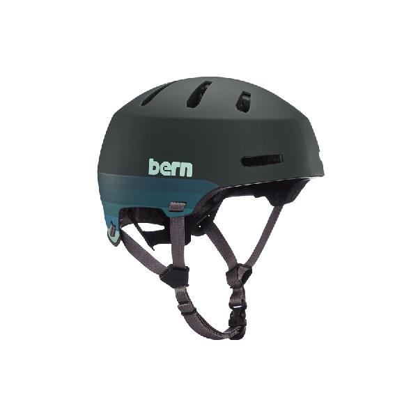 Bern Macon 2.0 Mips Helm - Matte Retro Forest Green