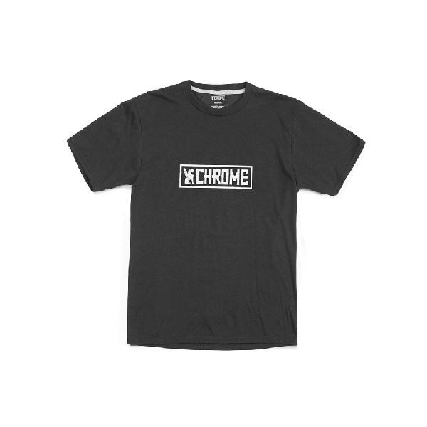 Chrome Horizontal Logo T-Shirt - Zwart
