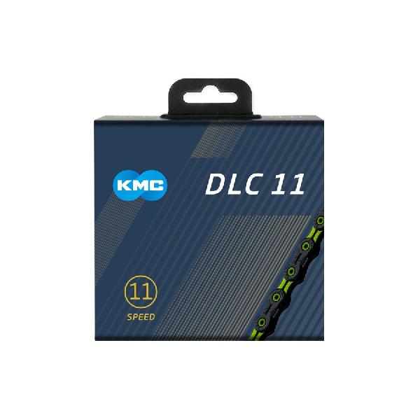 KMC DLC11 Ketting 11-speed 118-schakels - Groen
