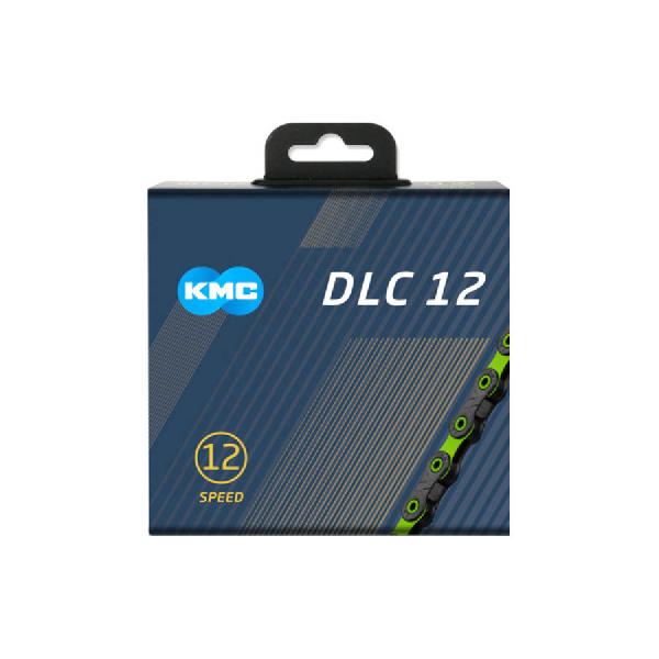 KMC DLC12 Ketting 12-speed 126-schakels - Groen