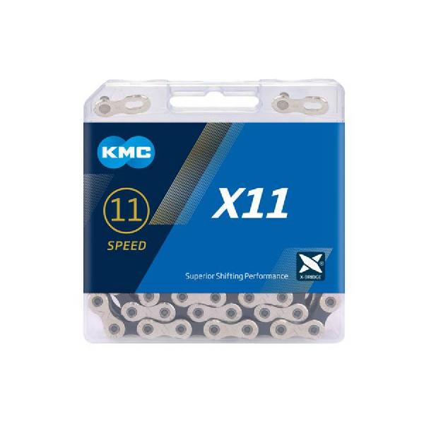 KMC X11 Ketting 11-speed 118-schakels Zwart - Zilver