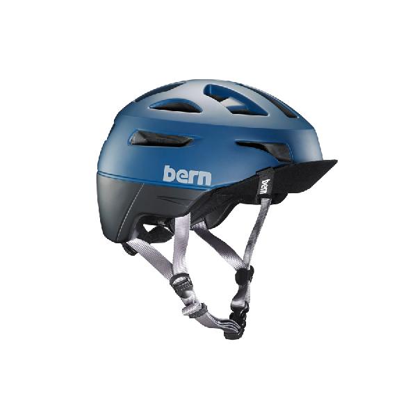 Bern Union Helm - Mat Blauw