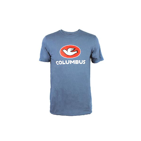 Cinelli Columbus Steel T-shirt Blauw