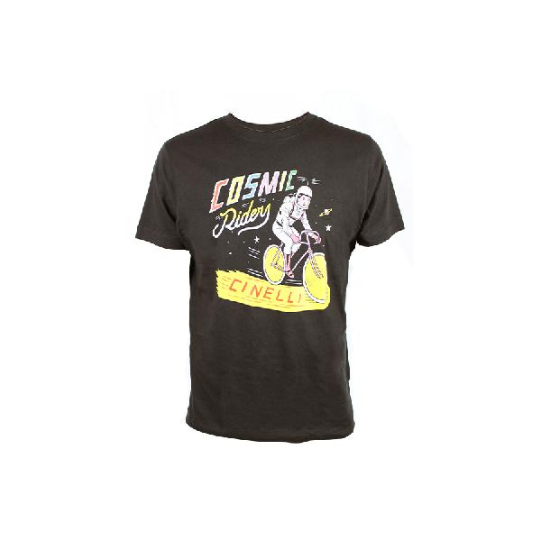 Cinelli Cosmic Rider T-shirt Zwart