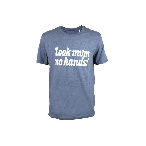 Look Mum No Hands! T-shirt Navy/Wit