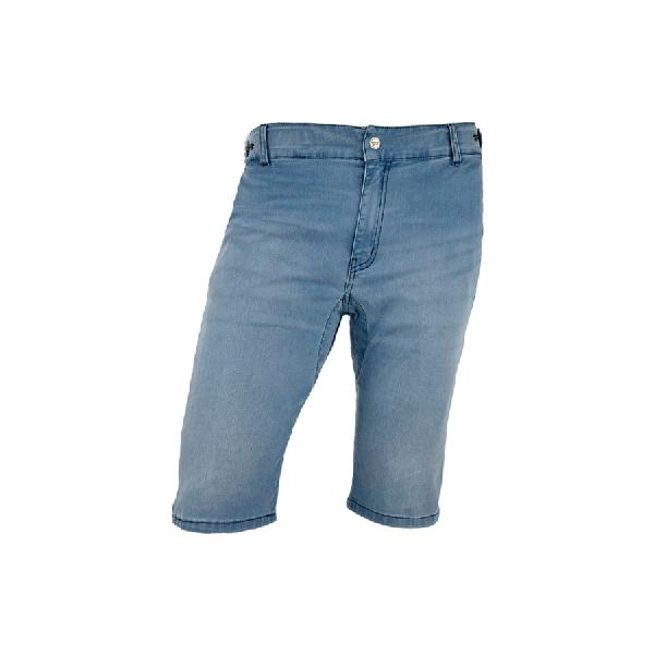 Jeanstrack Amsterdam Bleach Fietsshorts - Jeans