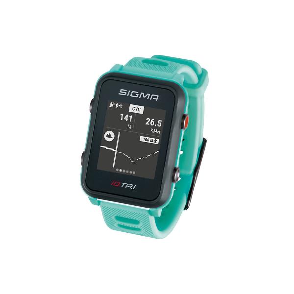 Sigma iD.TRI Set Sporthorloge GPS - Turquoise