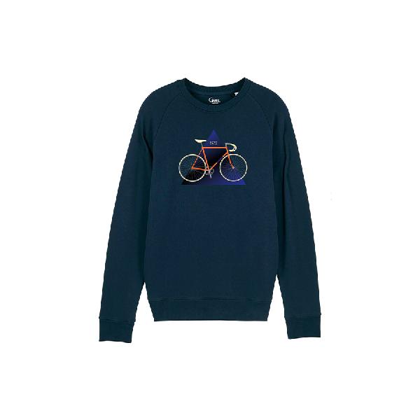 Cikkel Een Uur-49.43 Sweatshirt Blauw
