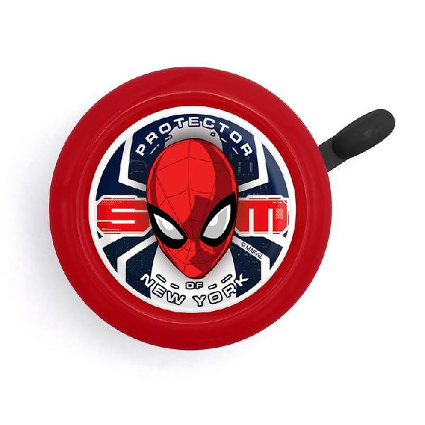 Marvel Spider-Man fietsbel 55 mm rood
