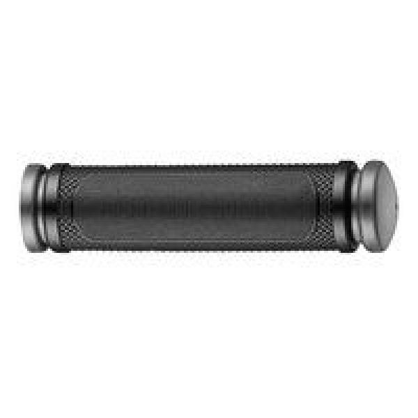 Union 2-componenten Grijs/Zwart Open 128mm snijrand inclusief mat-zwarte barendkapje