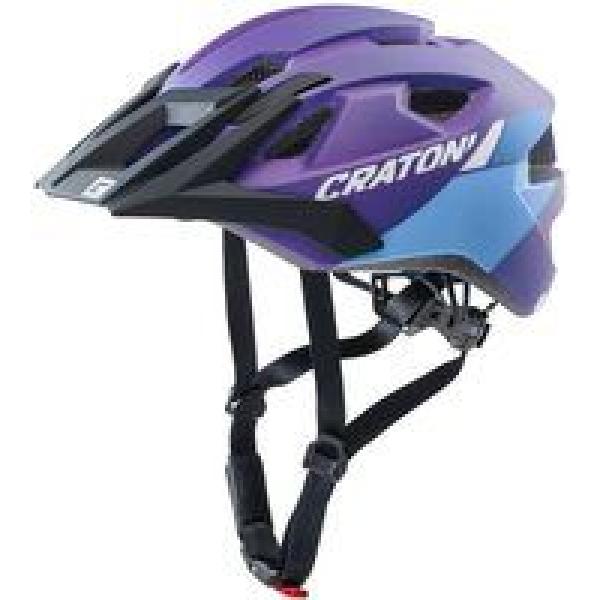 Cratoni Helm Allride Uni Purple-Blue Matt