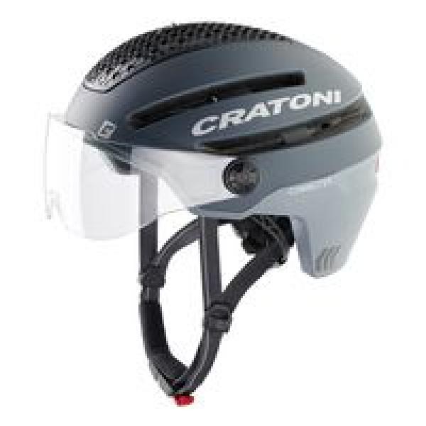 Cratoni Helm Commuter Grey Matt S-M