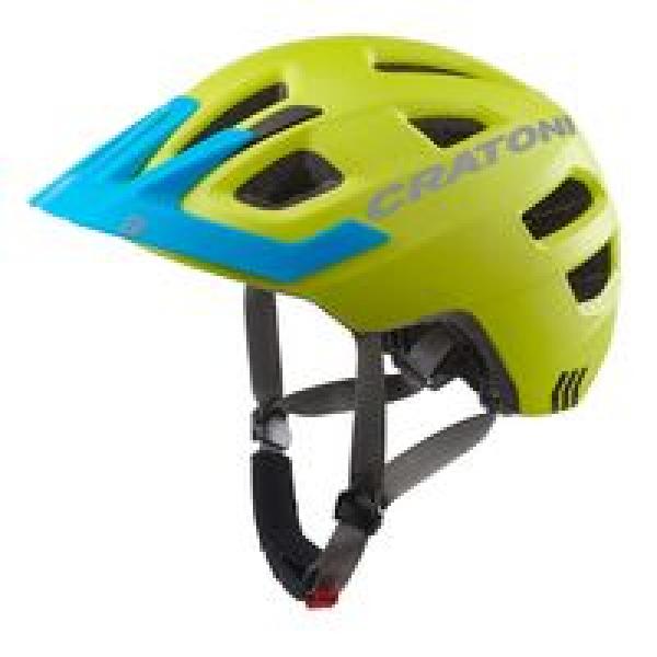 Cratoni Helm Maxster Lime-Blue Matt Xs-S