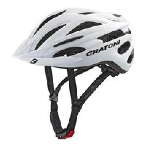 Cratoni Helm Pacer White Matt L-Xl