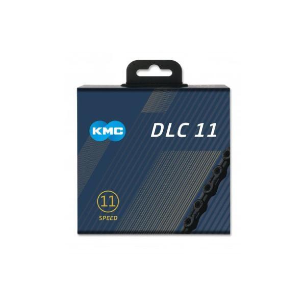 KMC Fietsketting DLC 11 118 schakels Zwart, Diamond Durability, 243g