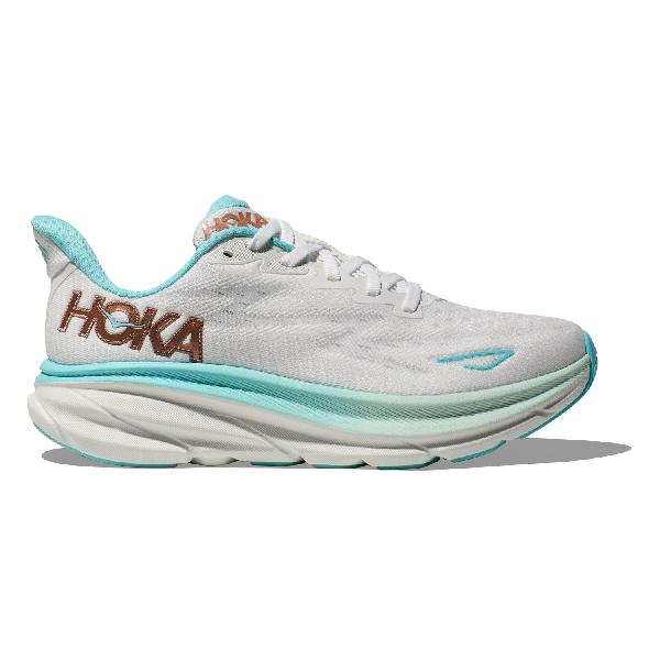Hoka Clifton 9 hardloopschoenen Frost/Rose Gold dames 38