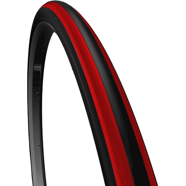 Vee rubber Buitenband race 700x25c 25-622 zwart-rood