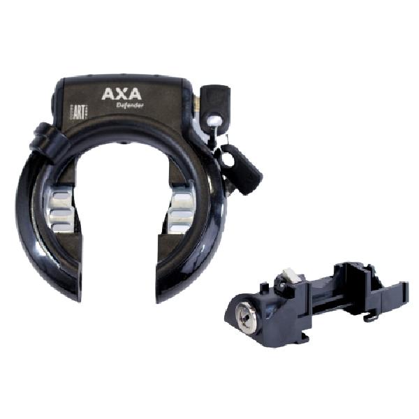 Axa Defender slot met accu slot zwart