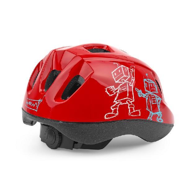 Qtcycletech Qt cycle tech kinder helm robot 52-56 cm 0200622
