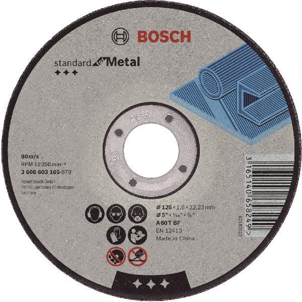 Bosch Prof doorslijpschijf recht metaal 125 mm