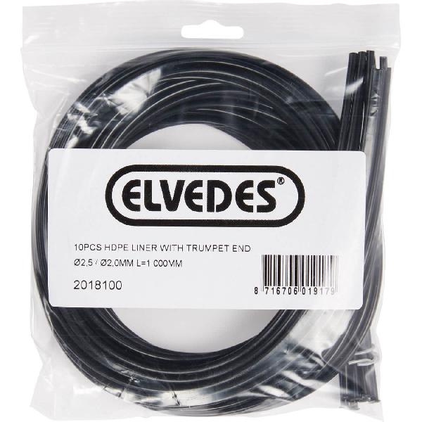 Elvedes Liner met trompetje 2,5/2mm 1000mm(10)HDPE 2018100