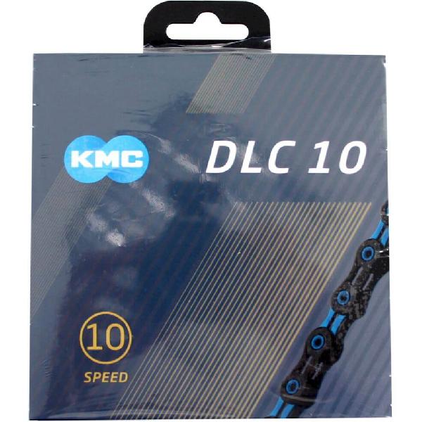 KMC DLC 10 Fietsketting 116 schakels Blauw/Zwart