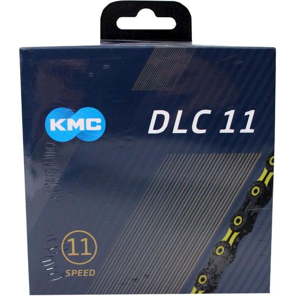 KMC DLC 11 118 Duurzame gekleurde ketting (zwart) 118 schakels