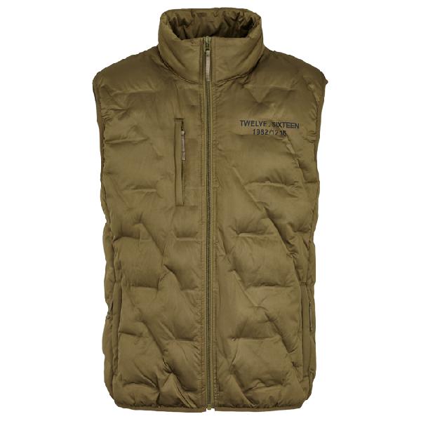 Gilet Quilted Olive