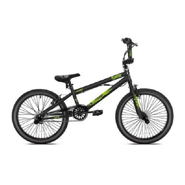 Bmx Madd 20 inch freestyle fiets zwart/groen (12522)