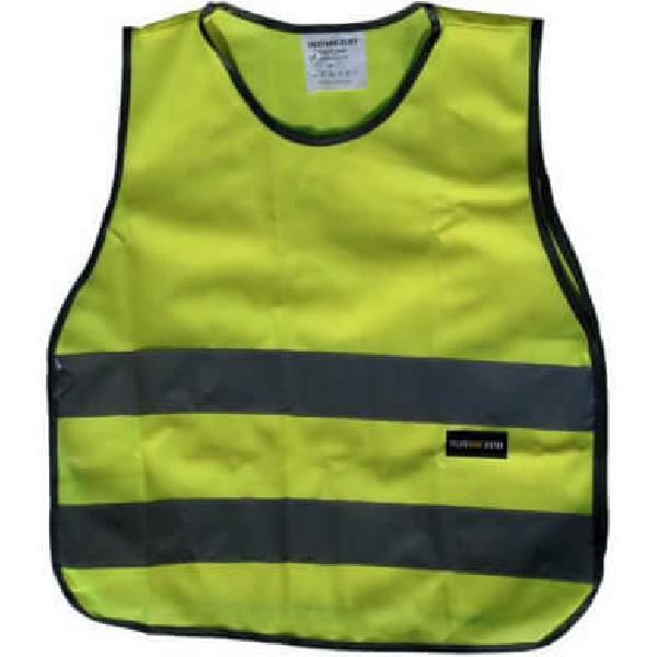 IKZI IKZI-Light Reflect Shirt XS geel Veiligheidsvest kinder