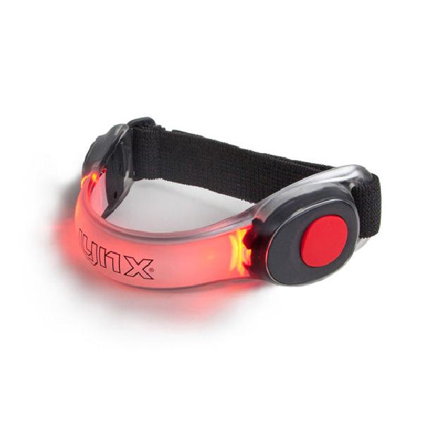 Lynx Led armband rood incl 2x batterij cr2032 op kaart