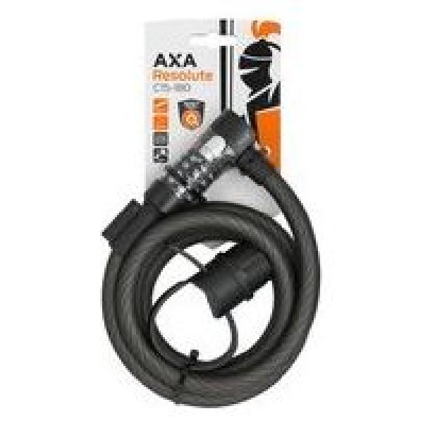 AXA Kabelslot Resolute C15-180 Ø15 mm / 1800 mm zwart