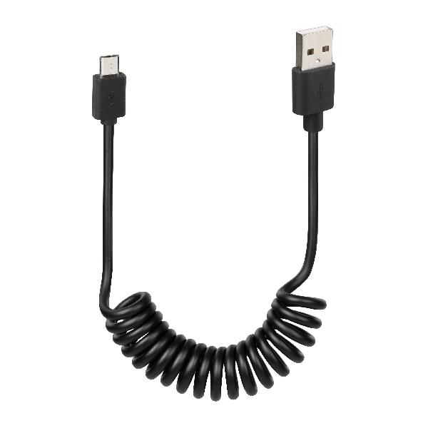 Lampa USB-kabel 100 cm zwart