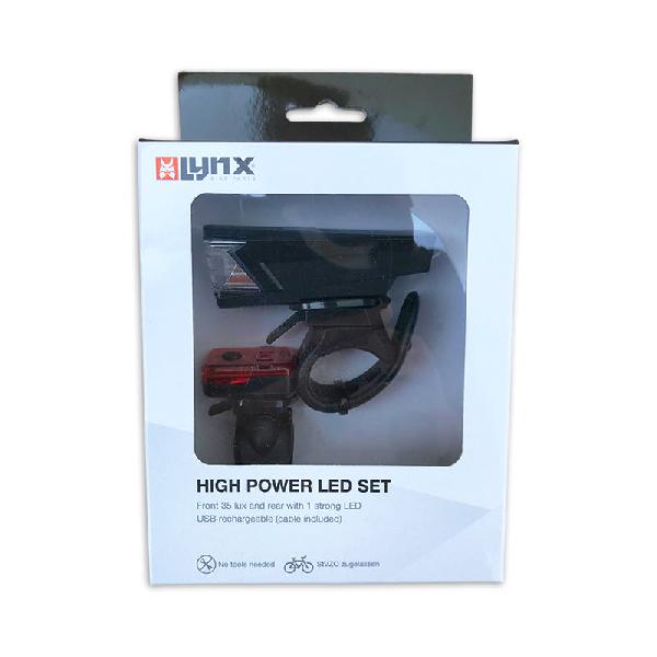 Lynx Verlichtingsset High USB 35 Lux